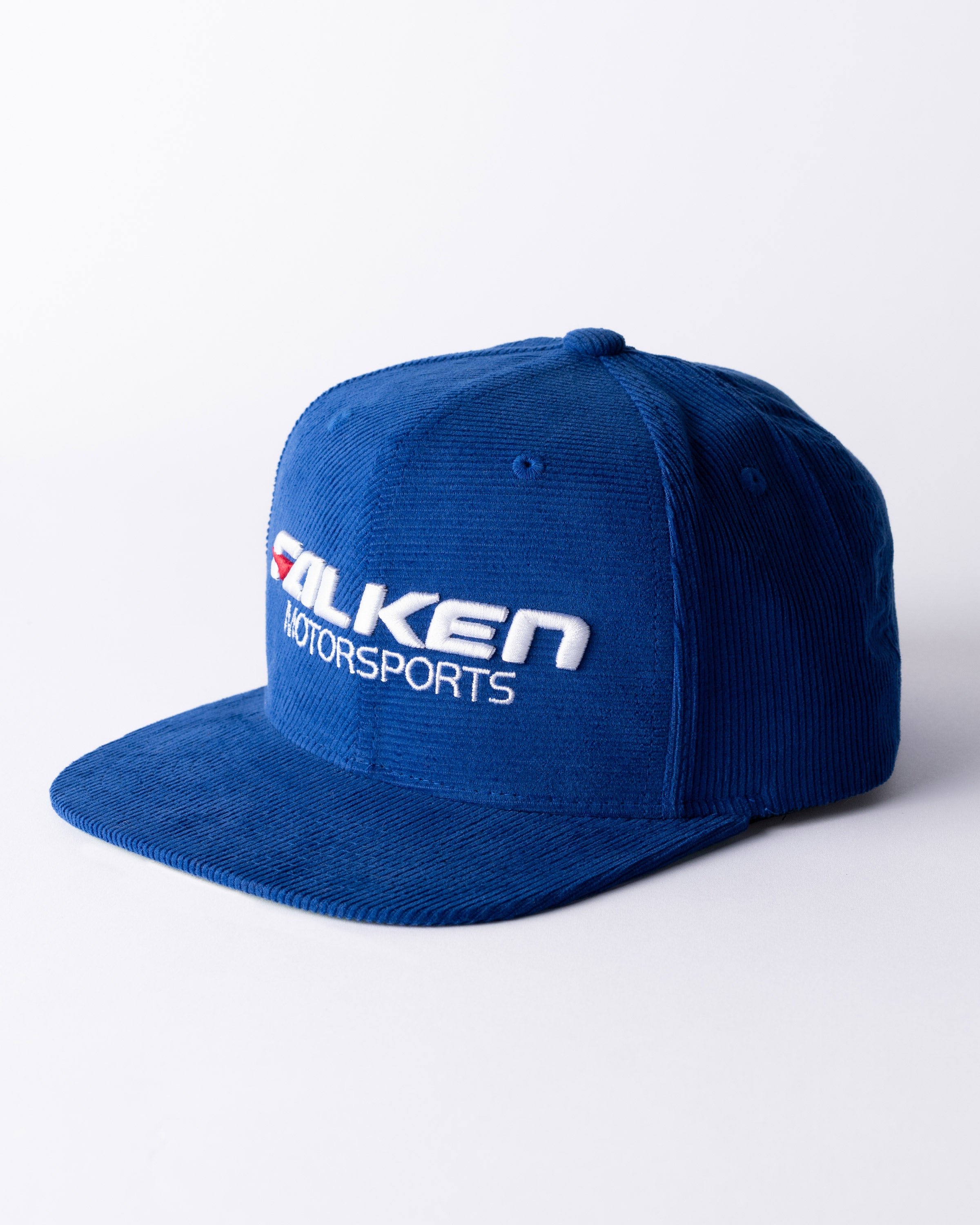 Motorsports-Blue-Snapback-3qtr