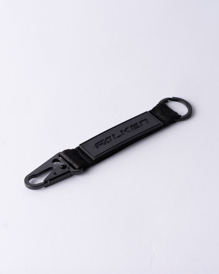 FALKEN WOVEN-RUBBER PATCH KEYCHAIN