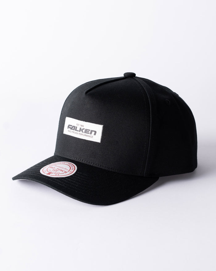 FALKEN X MITCHELL & NESS PINCH SNAPBACK — BLACK