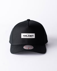 FALKEN X MITCHELL & NESS PINCH SNAPBACK — BLACK
