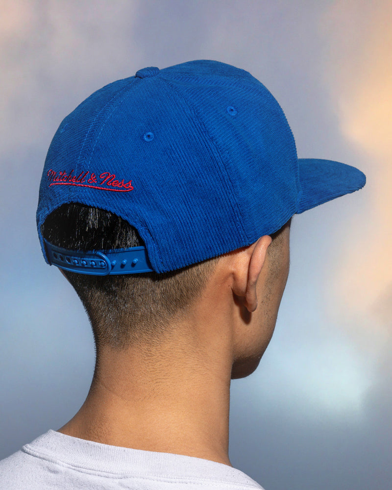 FALKEN X MITCHELL & NESS ALL DIRECTIONS SNAPBACK — ROYAL