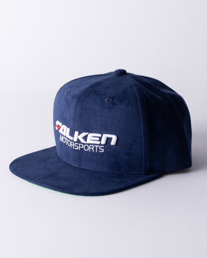 FALKEN MOTORSPORTS X MITCHELL & NESS SNAPBACK — NAVY