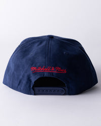 FALKEN MOTORSPORTS X MITCHELL & NESS SNAPBACK — NAVY